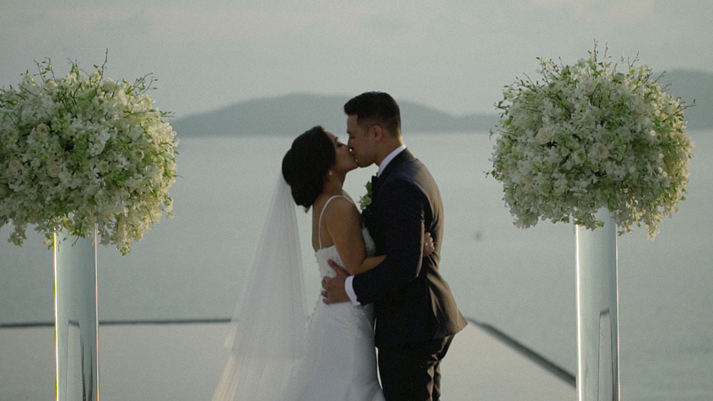 sri panwa phuket wedding ceremony videographer