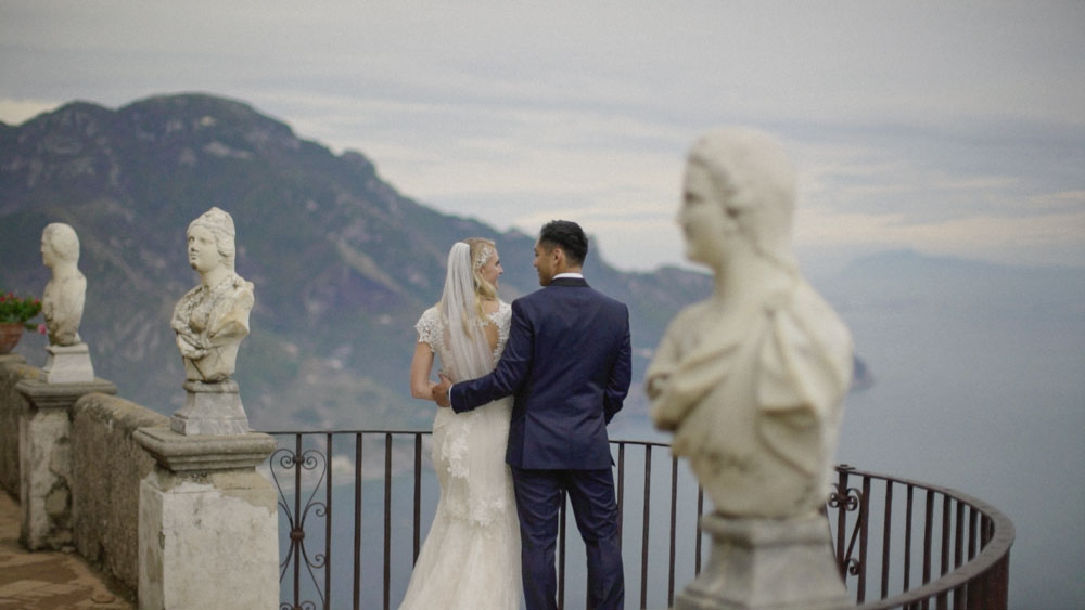 wedding film villa cimbrone ravello amalfi